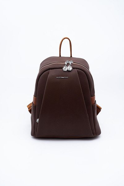 Silver Polo Γυναικείο σακίδιο πλάτης Brown - Tan SP926