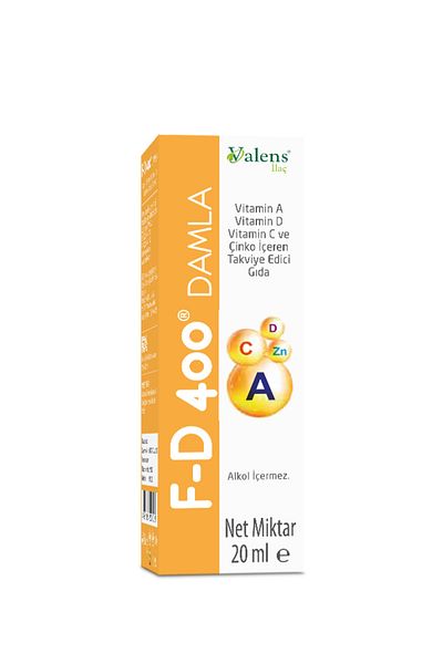 Valens F-D 400 Drops Vitamin and Mineral