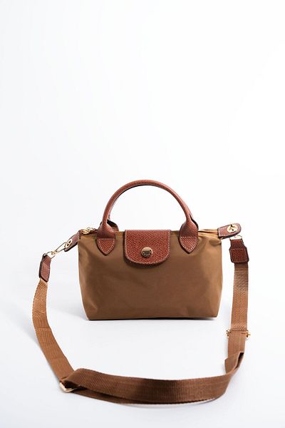 Silver Polo Γυναικεία τσάντα χιαστί Silver & Polo Tan SP1164