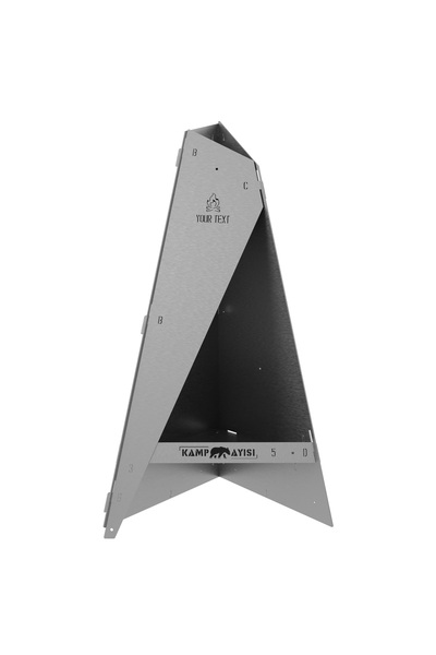 Kamp Ayısı ® Blazepeak™ Katlanabilir Outdoor Piramit Soba Ve Taşınabilir Bahç...