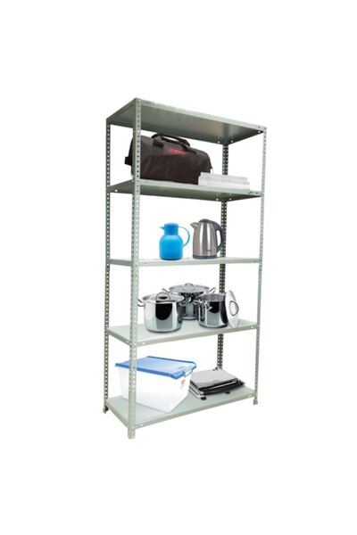 Ar Shelving Heavy Duty Aluminium Portable Design 5 Tier Shelving Unit