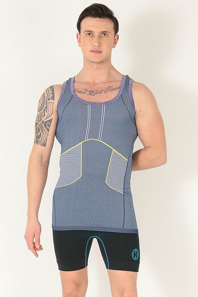 GIGOTTO Athlete Unisex Gym Seamless Seamless T-shirt