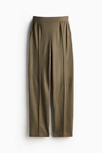 H&M High-waisted tailored trousers