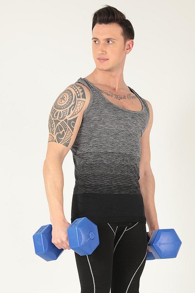 GIGOTTO Μπλουζάκι Sports Gym Seamless Seamless