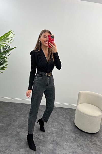 DRC trend Destina Smoked High Waist Lycra Mom Jeans