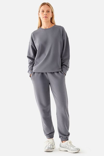 Superstacy Mia Oversize Smoked Jogger Sweatpants