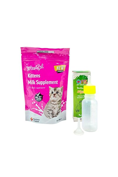 Maxisol Yavru kedi Süt Tozu 200 ml+Biberon 60 Ml