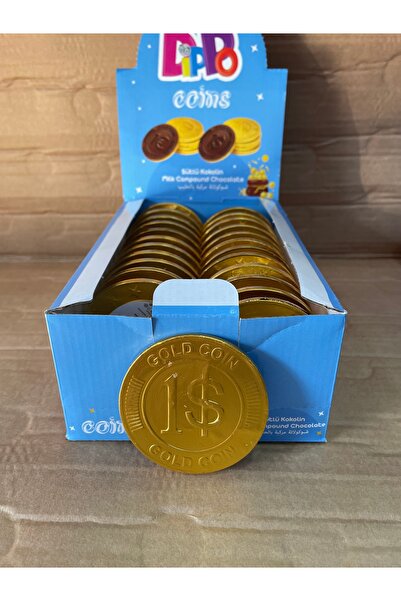 DİPPO Dippo Madalyon Büyük Para Çikolata 24’lü Paket