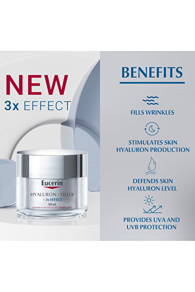 Eucerin Hyaluron-Filler Gündüz Kremi Spf 15+ 50 ml