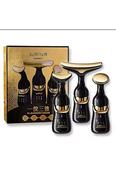 Bİ TIK BİLİŞİM YÜZ BOYUN GÖZ MASAJ ALETİ CİLT GENÇLEŞTİRME CİHAZ PİLLİ TİTREŞ...