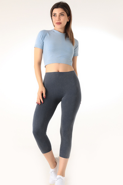 Doremi Colanți Capri de damă cu talie normală