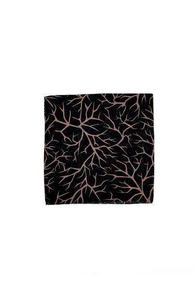 nazipek Set de 2 Bandane din bumbac cu model geometric 50x50 Esarfe de vara