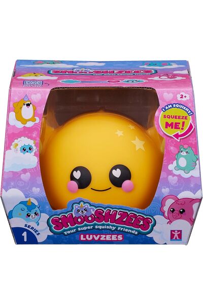 Smooshzees لوفزيس، سوني، أكسولوتل أصفر، شخصيات قابلة للتجميع، فائقة النعومة، ...