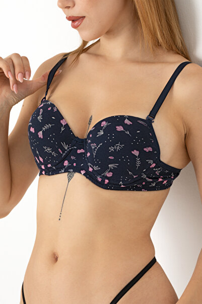 Doremi Patterned Push Up Bra