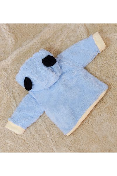 Pandamkee Blue Panda Figured Plush Doll Jacket