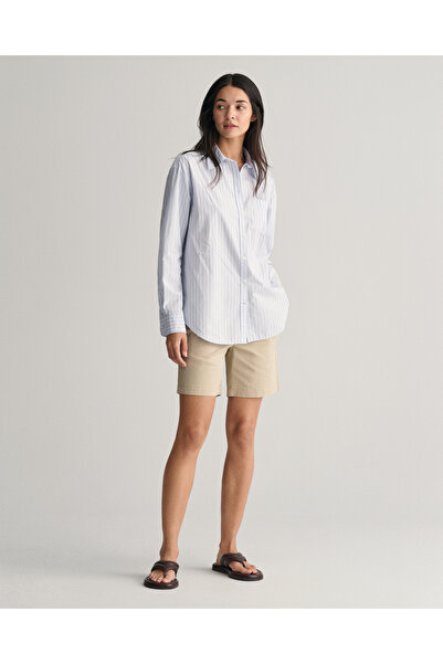 Gant Kadın Bej Slim Fit Şort