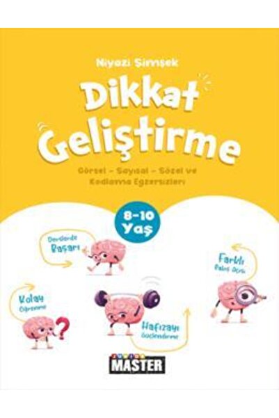 Okyanus Yayıncılık 8-10 Yaş Junior Master Dikkat Geliştirme Egzersizleri