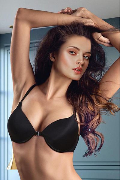 Miorre Non-Padded Hollow Front Openable Bra