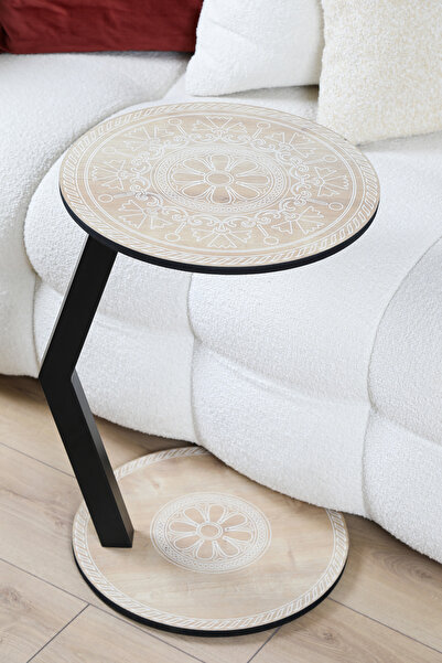 AY CONCEPT C Sehpa Yan Sehpa Koltuğun Altına Girebilen Sehpa Mdf