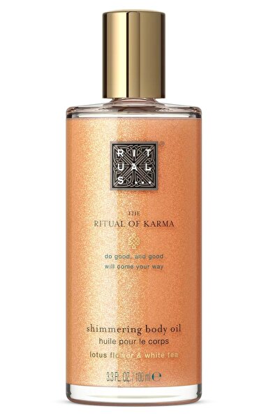 Rituals The Ritual Of Karma Işıltılı Vücut Yağı 100 ml Lotus Flower & White Tea