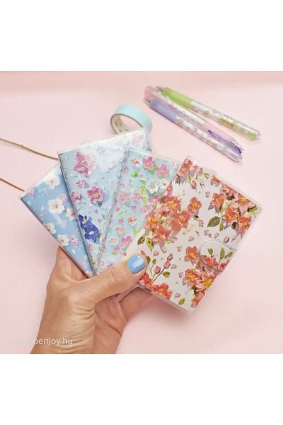 BuSefa Accessory دفتر ملاحظات بنمط الأزهار الناعمة من Pinterest - قطعة واحدة