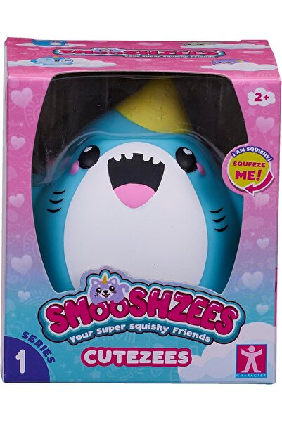 Smooshzees قطط كيوتيز، سمكة قرش زرقاء، شخصيات قابلة للتجميع، فائقة النعومة، ل...