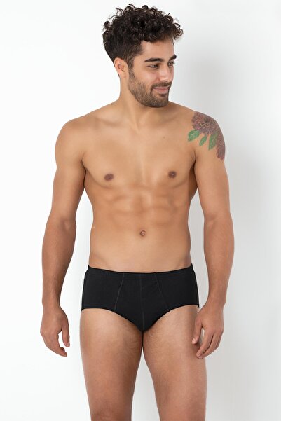 Doremi 100% Natural Cotton Comfortable Combed Cotton Men's Classic Anti-Sweat Slip Briefs