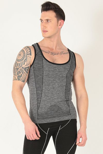 GIGOTTO Μπλουζάκι Sports Gym Seamless Seamless
