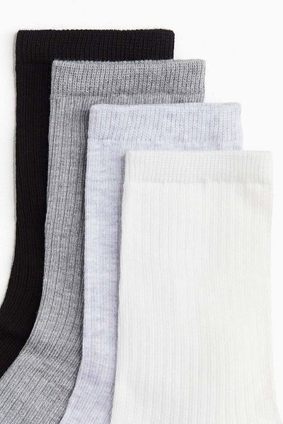 H&M 5-pack rib-knit socks