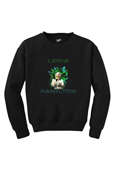 WAKHA F1 لويس هاميلتون البلوز الأخضر الأسود