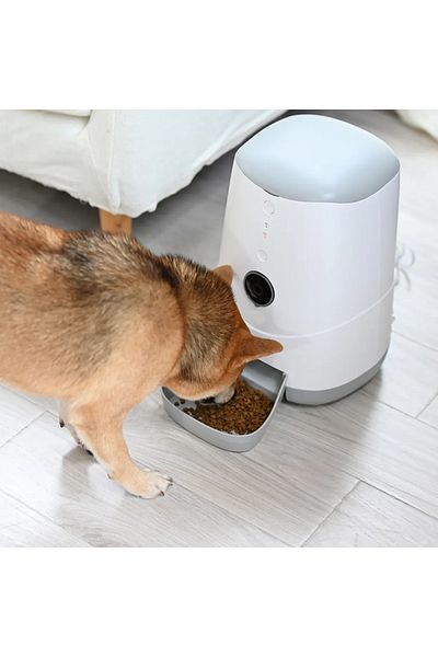 S-LINK Pet Feeder - Automatic Dog Monitoring and Feeding Device with Remote Control
