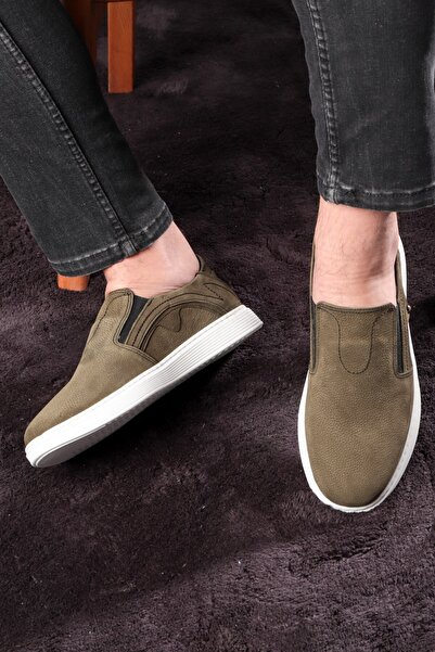 Ducavelli Flloyd Genuine Leather Men's Casual Shoes, Summer Shoes, Lightweight Shoes, Loafer Shoes