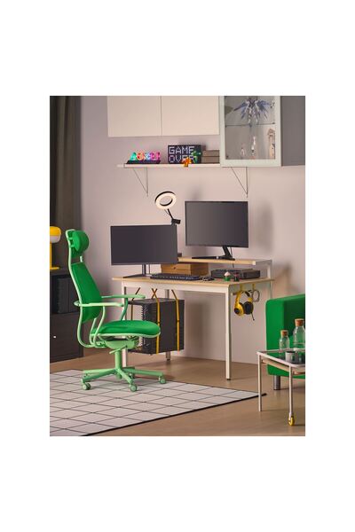 IKEA oyuncu sandalyesi vissle yeşil / koyu gri oyuncu koltuğu 2 renkte mevcuttur - favorinizi seçin.