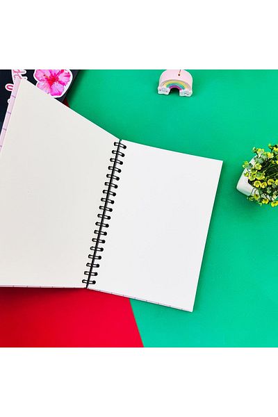 hediyeofisi دفتر ملاحظات حلزوني غير مبطن مع تصميم You Live This Life