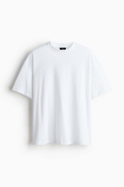 H&M Oversized Fit Cotton T-shirt