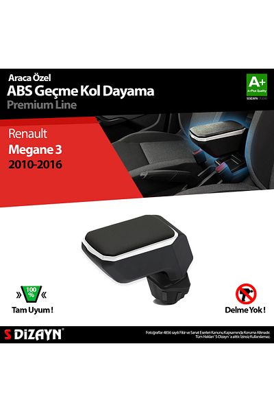 S Dizayn MEGANE 3 - 2008-2016 Vehicle Special Armrest and Armrest