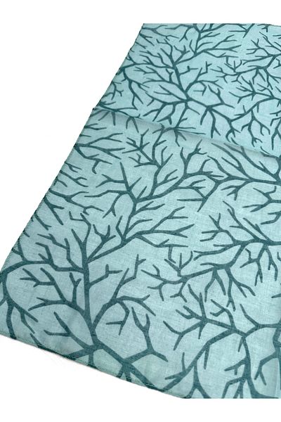 nazipek Set de 2 Bandane din bumbac cu model geometric 50x50 Esarfe de vara