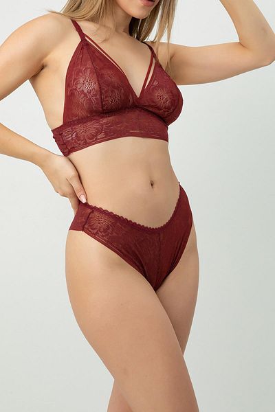 Doremi Unfilled Hazel Lace Bralette Σετ