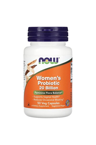 Now بروبيوتيك للنساء، 50 كبسولة نباتية، 20 مليار