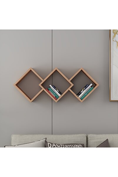 İNARCH DİZAYN Galaxy Duvar Rafı Atlantik Çam