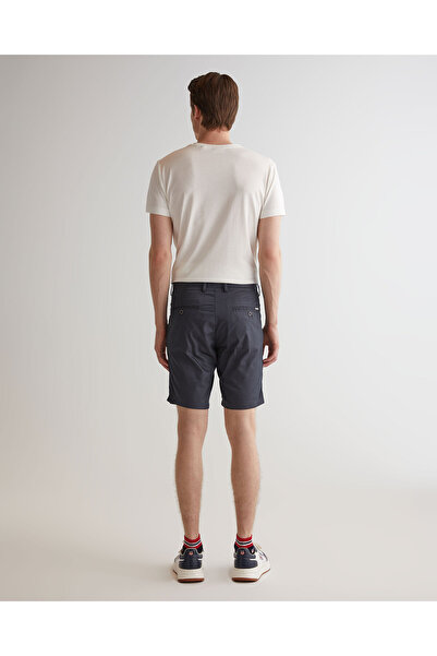 Gant Erkek Gri Slim Fit Şort