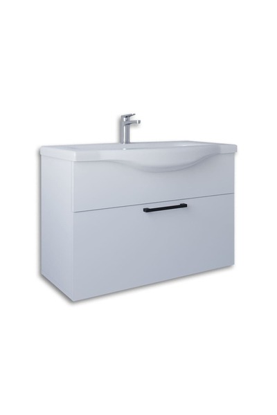 TETA HOME Eko 80 cm Mdf Banyo Lavabolu Alt Dolap