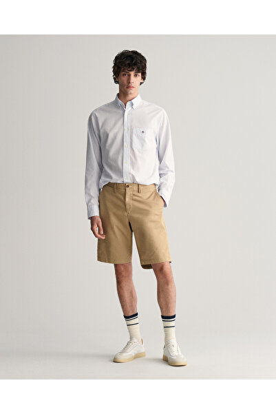 Gant Erkek Bej Relaxed Fit Chino Şort
