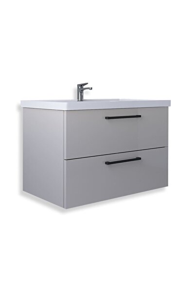 TETA HOME Batum 65 cm MDF Banyo Lavabolu Alt Dolap