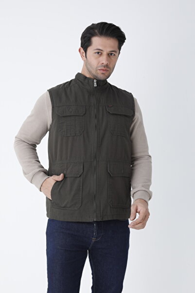 Cordial Men's Seasonal Vest 100% Cotton Lined Six Pockets