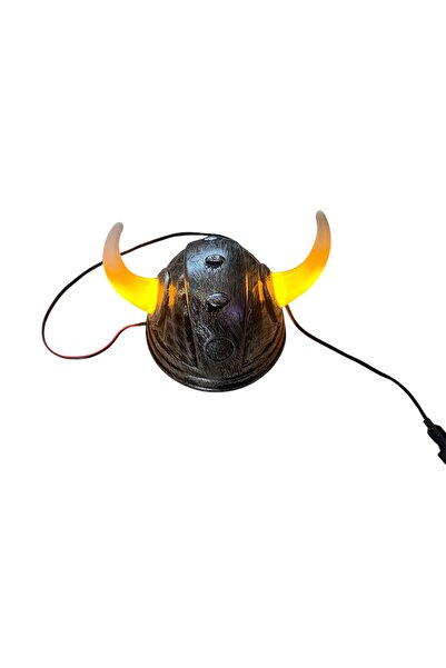 Universal Torpido önü viking şapka sarı çakmaklıklı