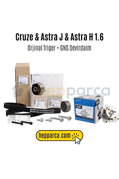 Genel Markalar Chevrolet Cruze 1.6 Orjinal Triger Seti Ve Gns Devirdaim Seti