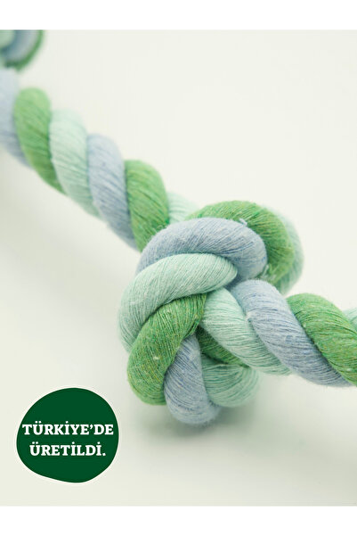 Pet And Planet Doğal Pamuk Düğümlü Halat - Standart Boy Köpek Oyuncağı