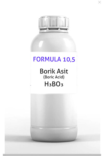 FORMULA ONBUÇUK Saf Borik Asit 1 Kg Technical Grade Powder Teknik Kalite