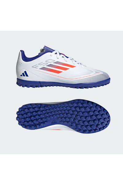 adidas F50 Club Kids White Astroturf Shoes (If1391)